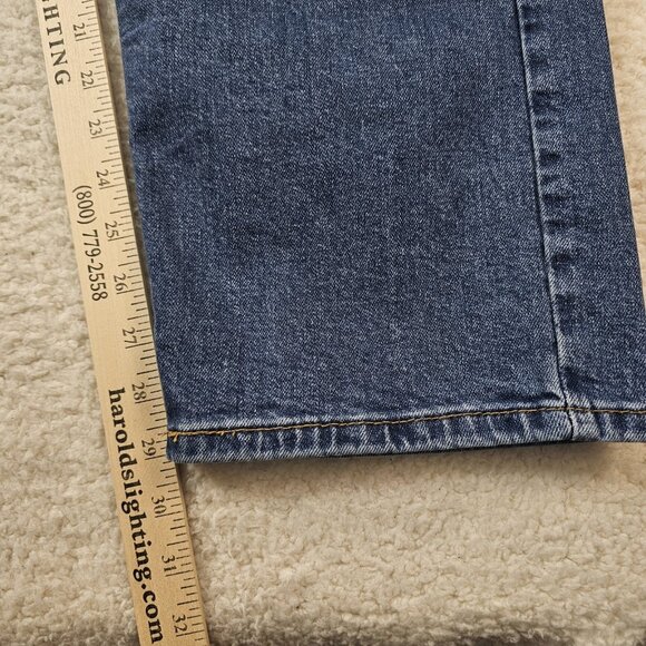 Levi's 505 Jeans Mens 40x30 Blue Denim Straight Leg Relaxed Fit Dadcore Normcore - Picture 11 of 16